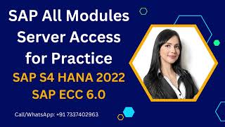 SAP Server Access for Practice at Best Price  Fast and No Data Loss  SAP S4 HANA Server Access [upl. by Yeniar]