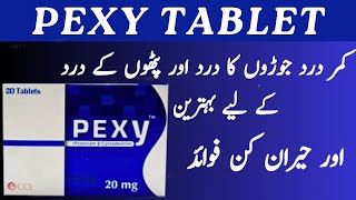 Pexy 20mg Tablet Uses Dosage and Side effects in Urdu  Best Pain killer in Market  How to Use [upl. by Jaella764]