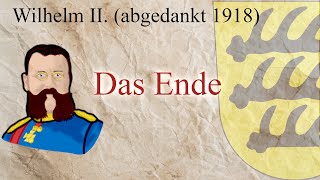 König Wilhelm II abgedankt 1918  Das Ende  Version MIT Hintergrundmusik [upl. by Dnomyar]