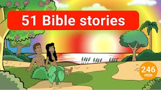 51 Bible Stories for kids A big collection stories from the Bible for children [upl. by Stanislaus]