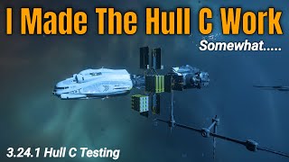 I Made The Hull C WorkSomewhat  Hull C Cargo Hauling Test 3241  Star Citizen Science amp Fun 4k [upl. by Manuela]