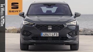 2020 SEAT Tarraco  Dolphin Grey  Driving Exterior [upl. by Xad]