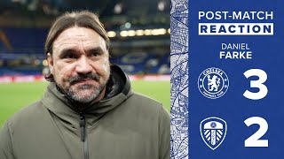 “They made us proud”  Daniel Farke reaction  Chelsea 32 Leeds United [upl. by Wistrup435]