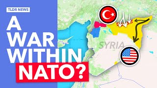 Why Turkey and the US are Fighting in Syria [upl. by Atsillac]