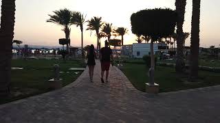 Pyramisa Beach Resort Sahl Hasheesh walking 2023 october [upl. by Nelac]