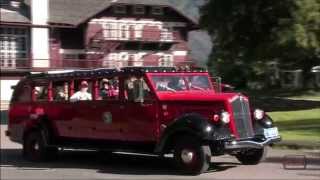 Red Bus Tour  Glacier National Park [upl. by Marrilee763]