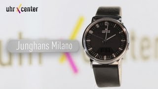 Junghans 056422100 Milano Mega Solar HerrenFunkuhr [upl. by Ahcrop]