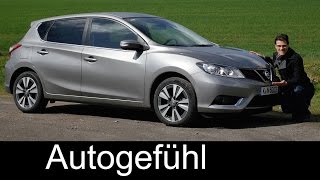 Nissan Pulsar Tiida FULL REVIEW test driven 12T Accenta new neu 20162017  Autogefühl [upl. by Amoakuh]