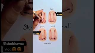 Nose contour idea 🤩🤩shorts makeup 🤩🤩 [upl. by Mieka300]