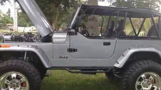 1982 Jeep CJ7 by Overbuiltcustoms 62 liter LS3 480hp [upl. by Toinette]