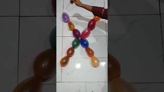 Alphabet❤️X❤️water diy asmr funny popping ballon balloon satisfying colours [upl. by Eimareg182]