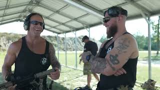 Tactical Shooting amp Lifting with Navy Seal Eddie Gallagher [upl. by Jenine]