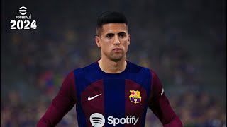 eFootball™ 2024  Realistic Camera  Barcelona v Atlético Madrid  PC [upl. by Freyah]