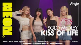 KISS OF LIFE – SOLO MEDLEYSugarcoat Countdown Kitty Cat Play Love Games  4K  NEON SEOULㅣDGG [upl. by Auhsuj]