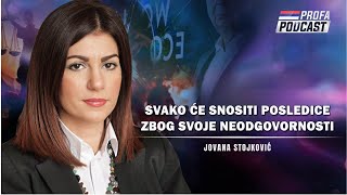 Jovana Stojković  SA GLOBALISTIMA NEMA ŠALE NARODU DOGORELO DO NOKATA [upl. by Amuwkuhc]