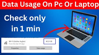 Shining a Light on how to check internet data used by pc or laptop [upl. by Clovah]