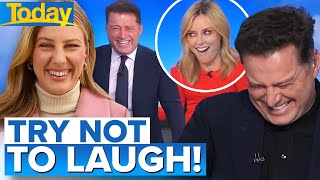 13 live TV moments that had Aussie hosts in stitches  Today Show Australia [upl. by Abelard]