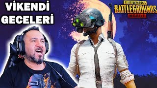 VİKENDİ GECE MODU AY IŞIĞINDA YILAN AVI  PUBG MOBILE [upl. by Inalaehon]