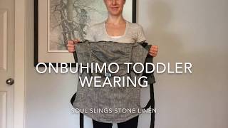 Onbuhimo Toddlerwearing Tutorial [upl. by Sibbie]