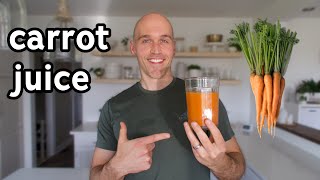 Carrot Juice Benefits Plus 3 Recipes Youll LOVE [upl. by Nimsaj]