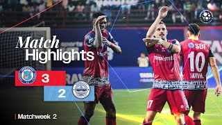 Match Highlights  Jamshedpur FC 32 Mumbai City FC  MW 2  ISL 202425 [upl. by Debby]