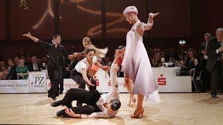 MariusAndrei Balan  Khrystyna Moshenska GER  GoldstadtPokal 2018  WDSF WO LAT  F J [upl. by Enelyk983]