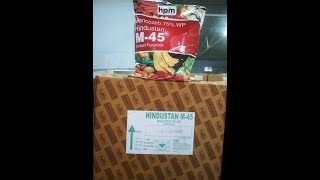 video of Mancozeb 75 WP packing  Hpm samba factory [upl. by Prudi471]