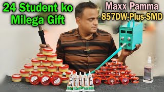 New Maxx Pamma 857DW2 SMD Rework Station  24 Students Will Get Gifts 100 Guarantee 9811698748 [upl. by Ilowell]