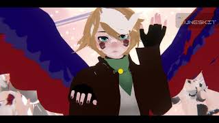 MMD Dance Tommyinnit  NPC  song [upl. by Ecerahs]