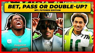 Should You Bet Pass or DoubleUp on These NFL Futures [upl. by Sualkin841]