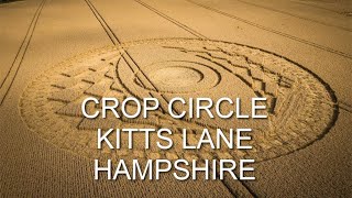 Crop Circle  Kitts Lane West Meon Hampshire  300723 [upl. by Biondo]