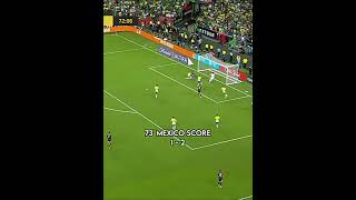 Mexico vs Brazil 3  2 football brazil endrick [upl. by Wun]