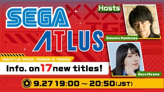 【TGS2024】SEGAATLUS Special Program in TGS2024（English） [upl. by Ahidam851]