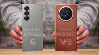 Samsung Z Fold 6 Vs Honor Magic V3  Full Comparison ⚡ Which one is Best [upl. by Gaughan]