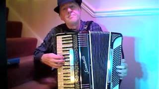 Polonaise Polish Dance tune Scandalli Butterfly accordion [upl. by Ulises924]