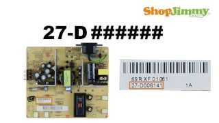 How to Identify Westinghouse TV Power Supply Part Number  No Power Issue  Identify Board [upl. by Attwood48]