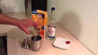 Faire un cocktail Screwdriver  Cocktail vodka orange [upl. by Damicke]