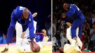 Georgian judo Star is Disqualified from the Olympics for His Attack on Home Favorite Teddy Riner [upl. by Anderson]