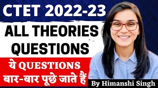 CTET 2022 Online Exam  All theories Imp Questions CDP by Himanshi Singh [upl. by Liana]