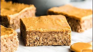 Healthy Peanut Butter Oatmeal Breakfast Bars Recipe [upl. by Artenek156]