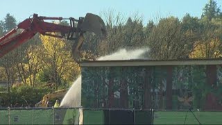 Oregon Zoo starts remodel upgrade of polar bear exhibit [upl. by Gleich]