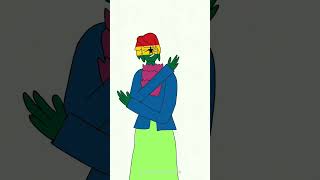 Pov You see Omsk Bird 😱 countryhumans animation memes funny shortvideo art shorts country [upl. by Aivlys287]