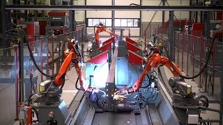 Voortman  The Fabricator  Fully automatic assembling and welding [upl. by Knoll]