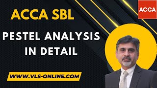 ACCA SBL  PESTEL Analysis in Detail  What is PESTLE analysis briefly explain [upl. by Ralleigh]