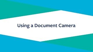 Using a Document Camera in Your Classroom [upl. by Rior309]