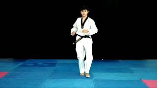 POOMSAE TAEGEUK 8 STEP BY STEP [upl. by Yim]