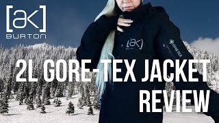 Burton ak Snowboarding Jacket Review [upl. by Mohamed]