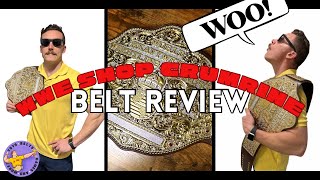 WWE SHOP Crumrine Replica Belt Review [upl. by Alekin]