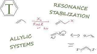 Allylic Halogenation and Substitution  Organic Chemistry Lessons [upl. by Charyl]