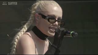 Slayyyter live at ACL Festival 2022 [upl. by Maxma783]